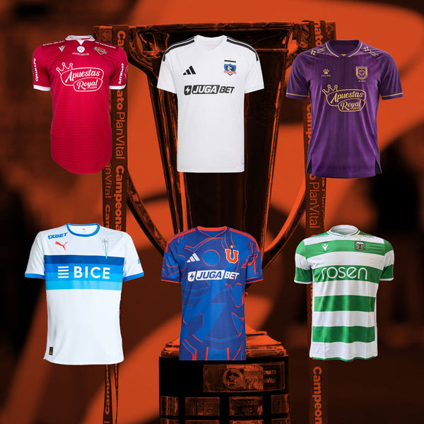 Camisetas originales campeonato nacional Chile 2025