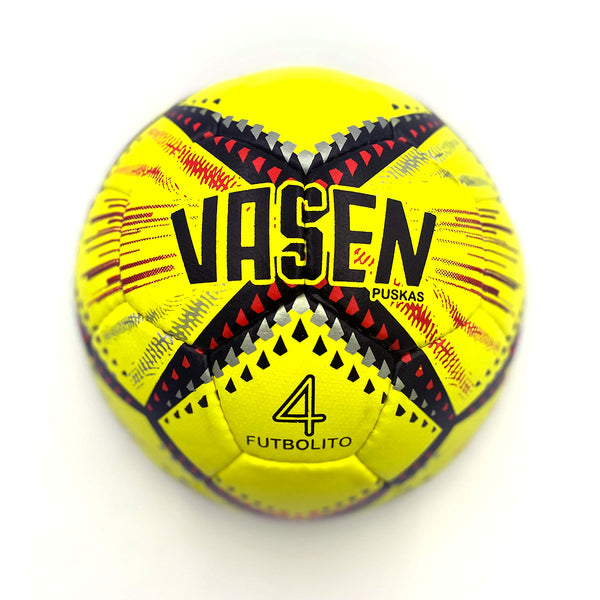 Balón de Futbolito Vasen Puskas Amarillo Talla 4