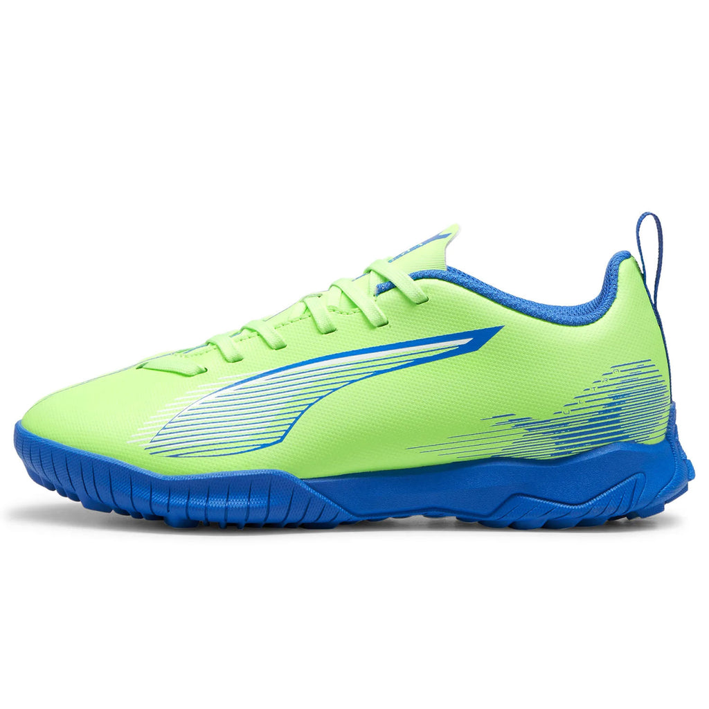 Zapatilla de Fútbol Puma Ultra 5 Play TT Verde Niño