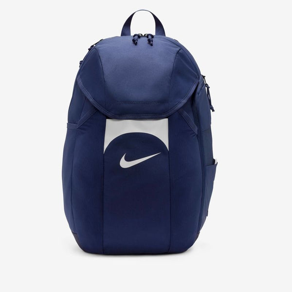 mochila nike academy backpack Team (Black/White) The reinforced lower panel adds durability in high Nike Academy Team Soccer Backpack
