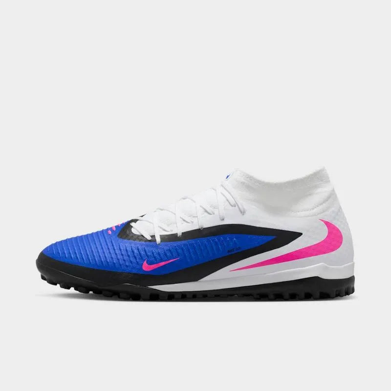 Zapatilla de futbol Nike Phantom 6 High Academy Azul-Negro-Blanco TF Adulto