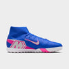 Zapatilla de Futbol Nike Zoom Superfly 10 Academy Azul-Blanco TF Adulto