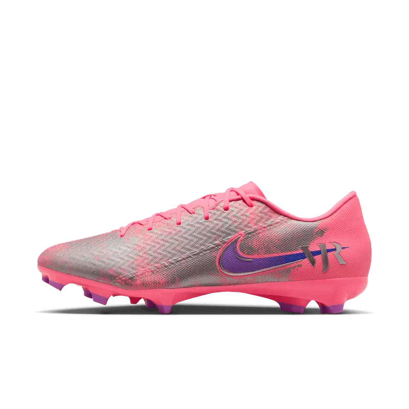 Zapato de Futbol Nike Zoom Vapor 16 Academy VJR Rosa-Plateado FG Adulto
