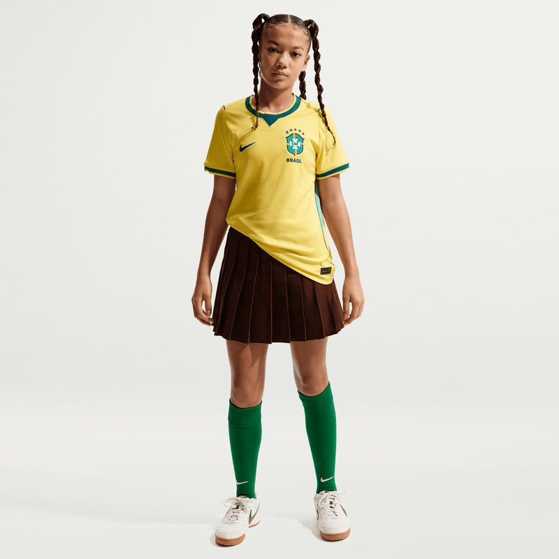 Camiseta Nike Brasil Local 2026 Niño