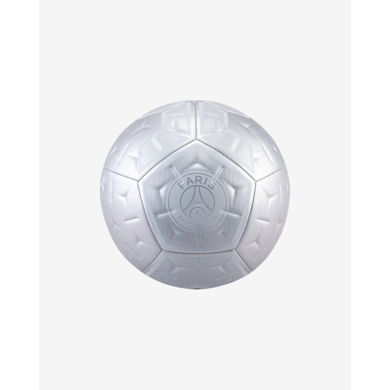 Balón de Futbol Nike Paris Saint-Germain Plateado Talla 5