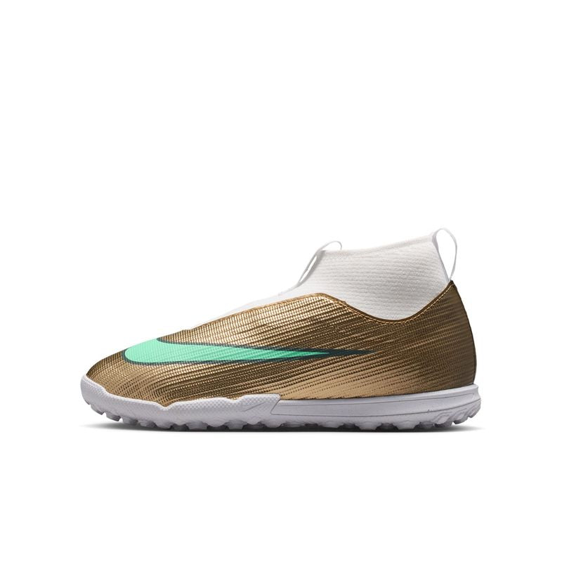 Zapato de futbol Nike Superfly 11 Academy KM Dorado Tf Niño