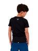 Polera Logo Messi Negra Niño