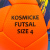 Balón de Futbolito Vasen Kosmicke Naranjo-Azul Talla 4