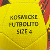 Balón de Futbolito Vasen Kosmicke Amarillo-Rojo Talla 4