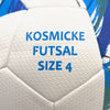 Balón de Futsal Vasen Kosmicke Blanco-Azul Talla 4