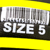 Balón de Futbol Vasen Panenka Amarillo-Negro Talla 5