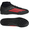Zapatilla de Futbol Adidas F50 Club Mid TF Negra Adulto