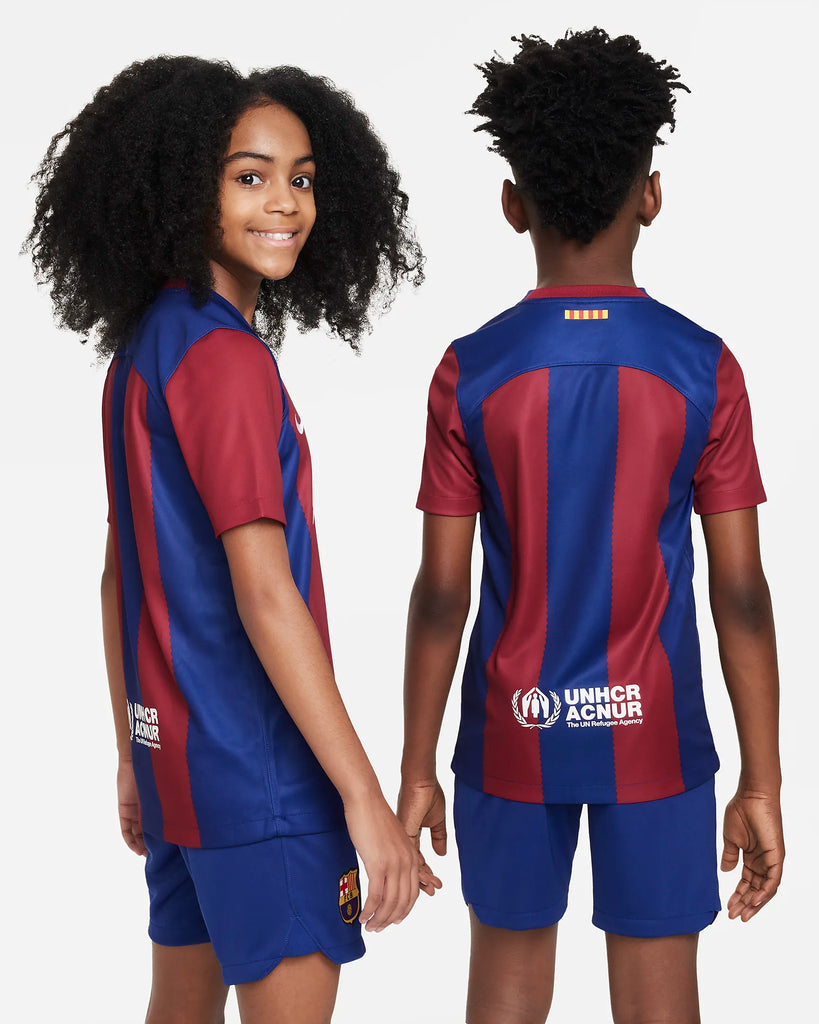 Camiseta FC Barcelona segunda equipación 2023/2024 Niño