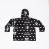 Poncho Cojín colo colo Machini Infantil Negro-Blanco
