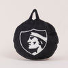 Poncho Cojín colo colo Machini Adulto Negro-Blanco