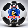 Balon de Futbol Colo Colo Campeón Blanco-Negro Talla 5