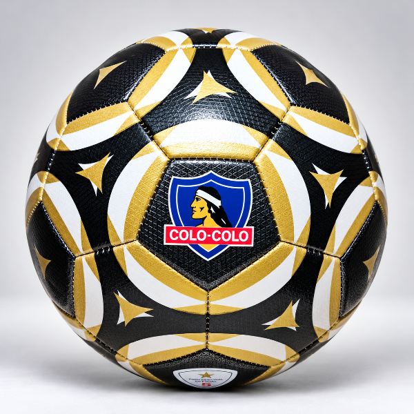 Balon de Futbol Colo Colo Blanco-Oro Talla 5
