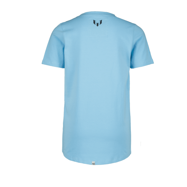 Polera Logo Messi Celeste Niño– 100% Fútbol