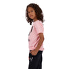 Polera Logo Messi Rosada Niño