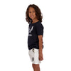 Polera Logo Messi 10 Negra Niño