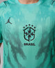 Camiseta Arquero Nike Brasil Menta-Negro Adulto