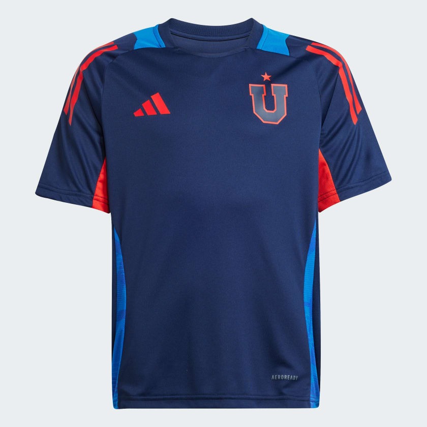 Camiseta Adidas Universidad de Chile Entrenamiento 2025 Niño– 100