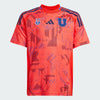 Camiseta Adidas Universidad de Chile Visita 2025 Niño