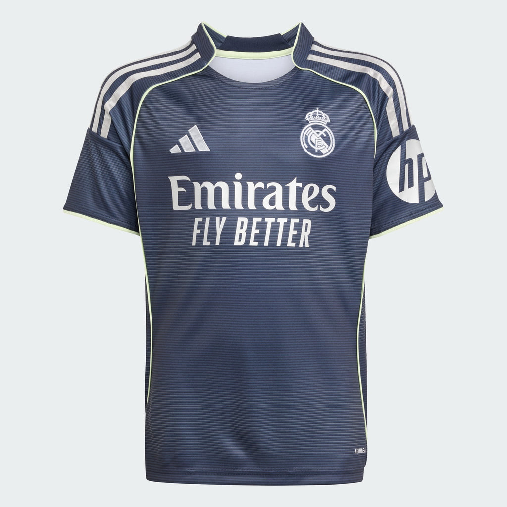 Camiseta Adidas Real Madrid Visita 25/26 Niño– 100% Fútbol