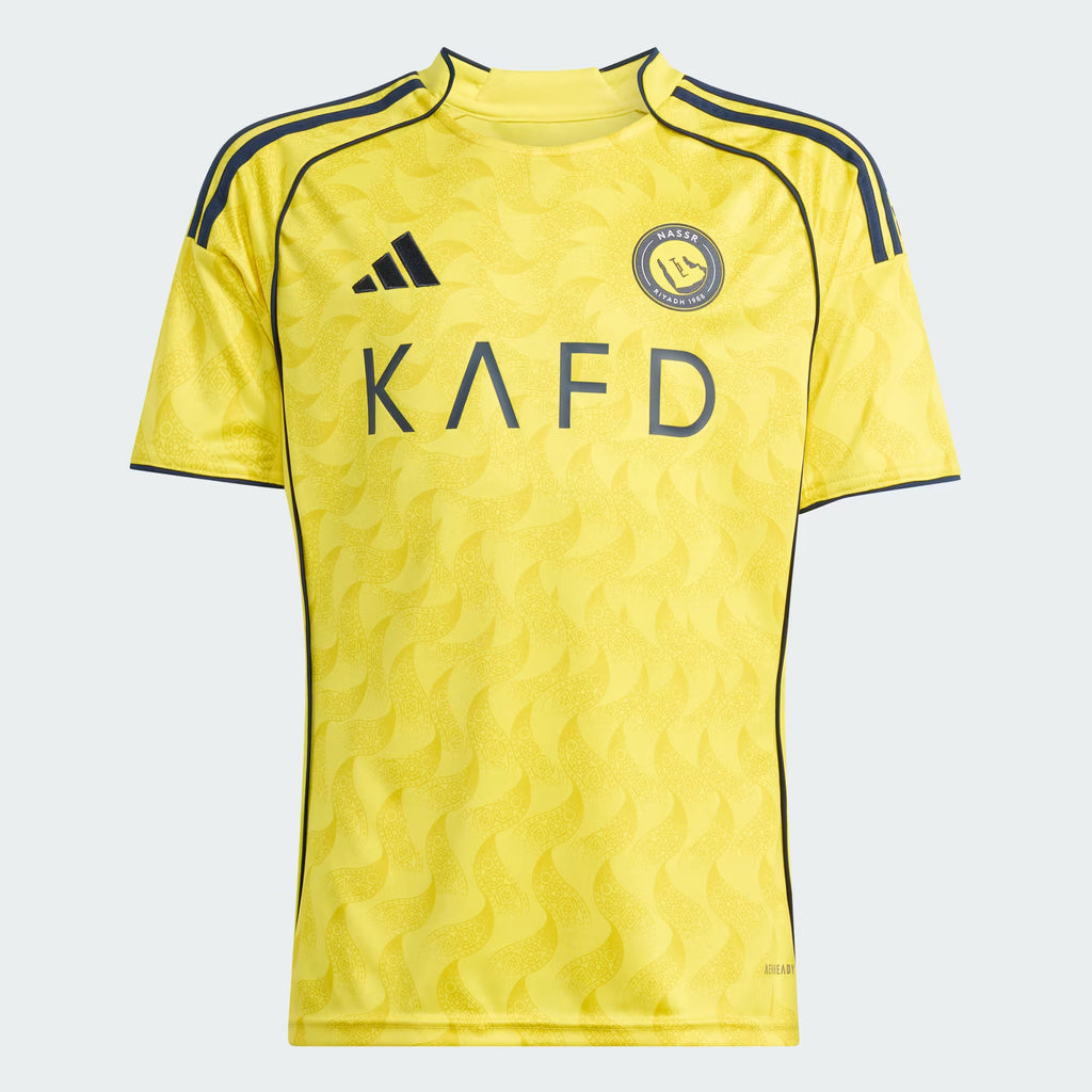 Camiseta Adidas Al-Nassr Local Ronaldo 25-26 Niño