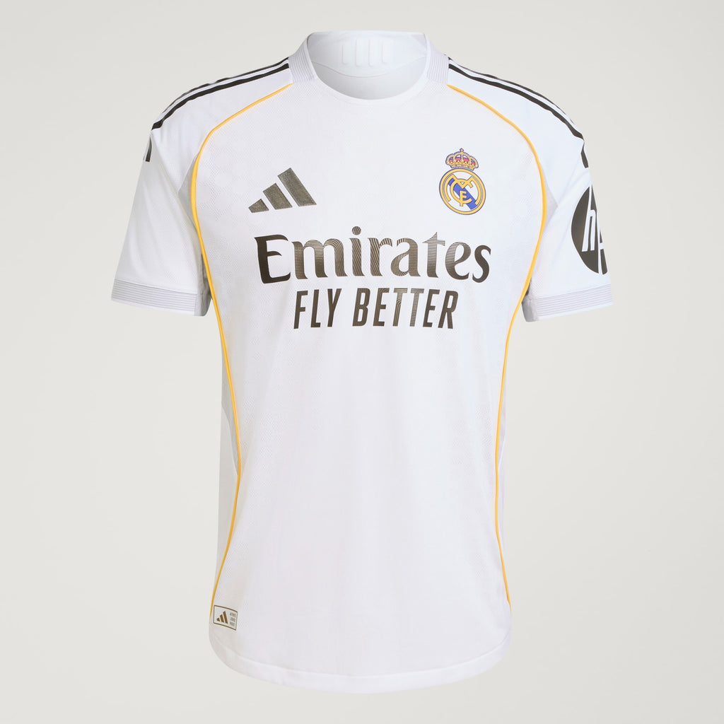 Camiseta Adidas Real Madrid Local Autentica 25/26 Adulto– 100% Fútbol