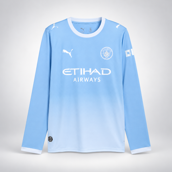 Camiseta Puma Manchester City Local 26-27 Manga Larga Adulto