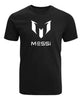 Polera Logo Messi Negra Niño