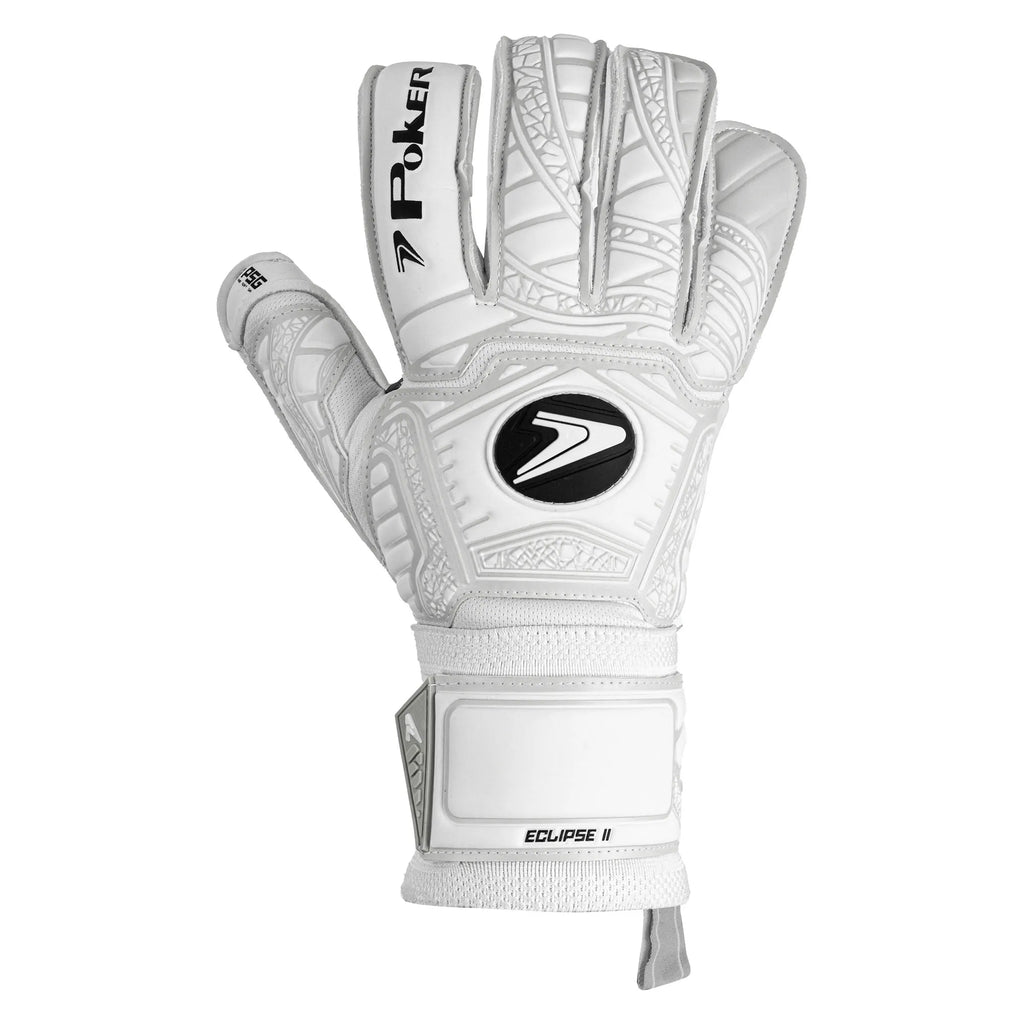 Guantes de Arquero Poker Eclipse ll Blanco Adulto