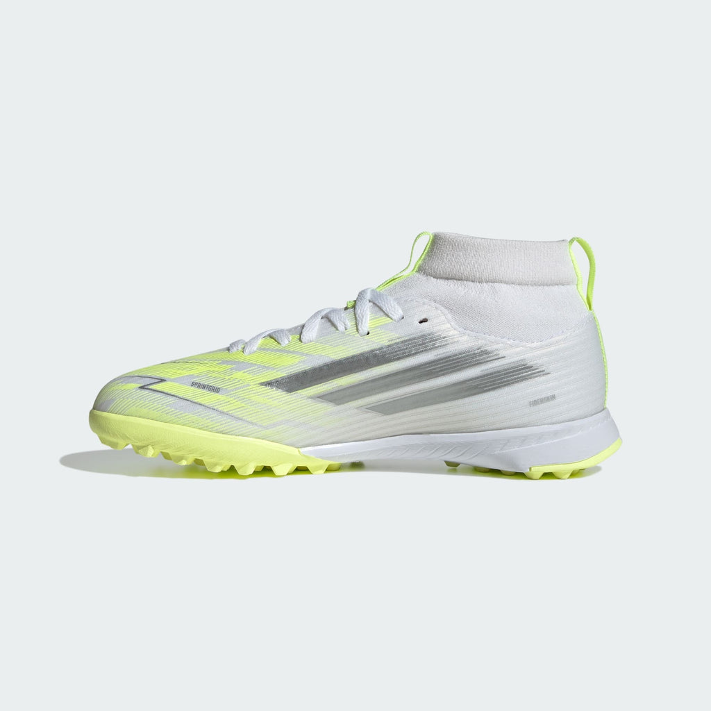 Zapatilla de Futbol Adidas F50 Sparkfusion League TF Blanco Niño