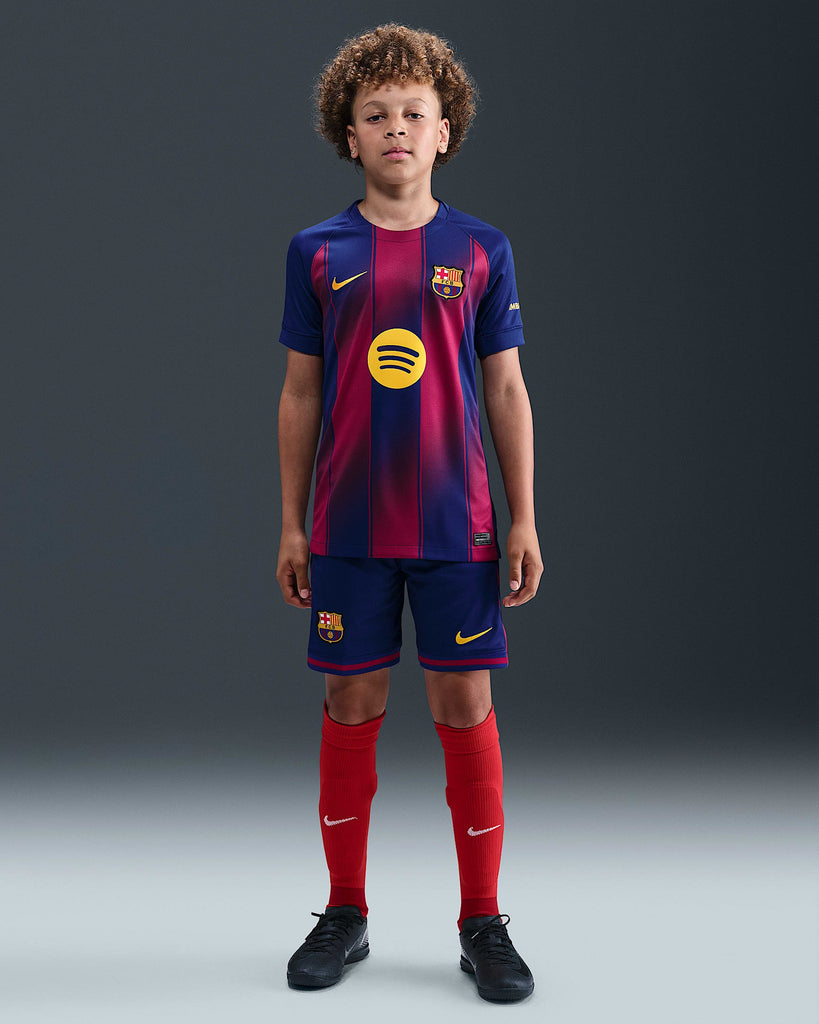 Camiseta Nike Barcelona local 25/26 Niño