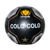 Balon de Futbol Colo Colo Negro Escudo Blanco Talla 5