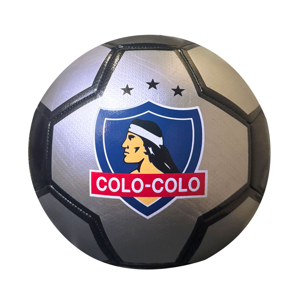 Mini balón de Futbol Colo Colo Platiado Talla 1