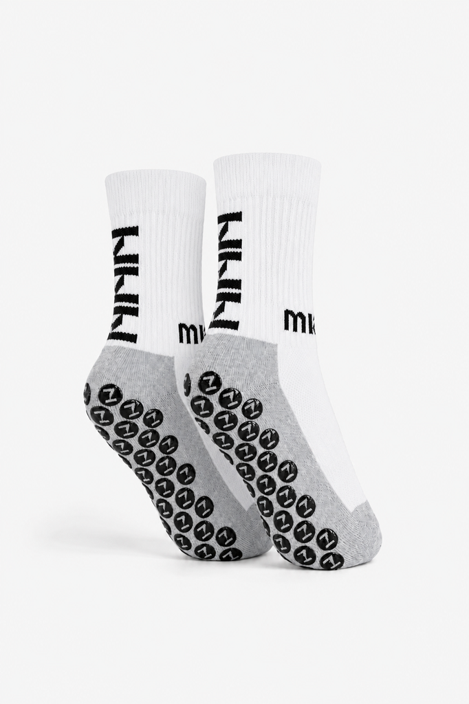 Medias Kelme Antideslizante Mizan Blancas Adulto