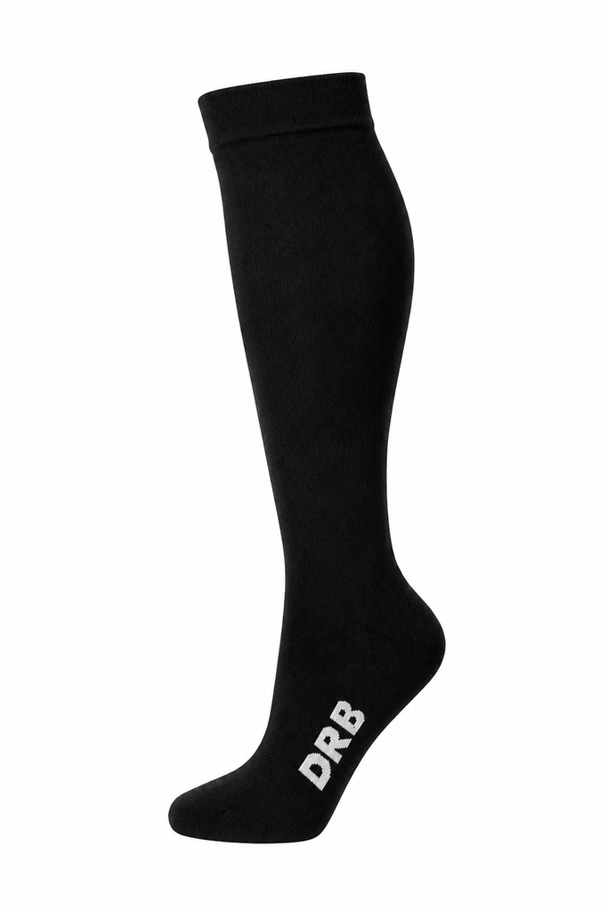 Medias DRB Liso Negro Juvenil