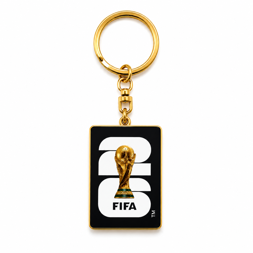Llavero Emblema Oficial Copa del Mundo FIFA 4 cms Milled