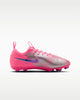 Zapato de Fútbol Nike Zoom Vapor 16 Academy VJR Rosa-Plateado Fg Niño