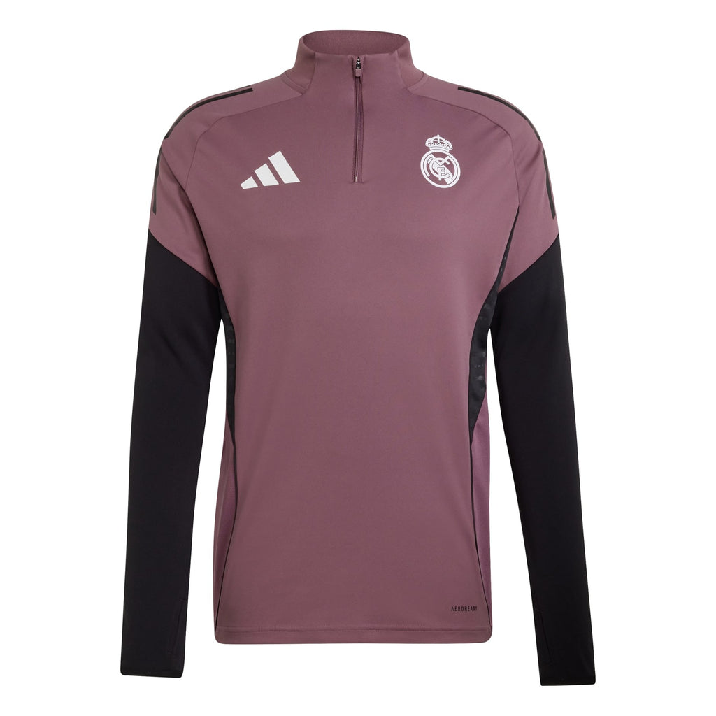 Poleron Adidas Real Madrid Entrenamiento Burdeo Adulto