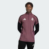 Poleron Adidas Real Madrid Entrenamiento Burdeo Adulto