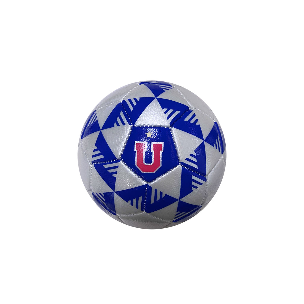 Mini balon de Futbol Universidad de Chile Blanco Talla 1