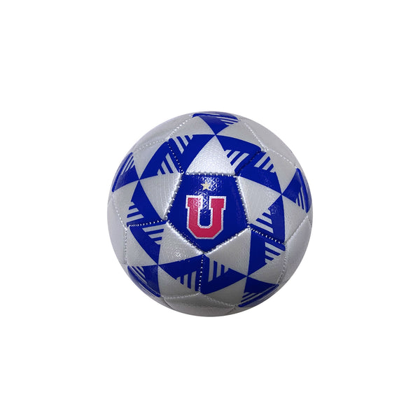 Mini balon de Futbol Universidad de Chile Blanco Talla 1