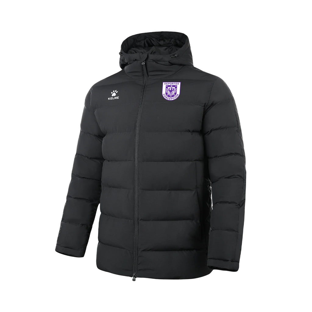 Parka Kelme Deportes Concepción 2026 Negra Adulto