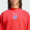 Polerón Adidas Universidad de Chile EQP Rojo Adulto