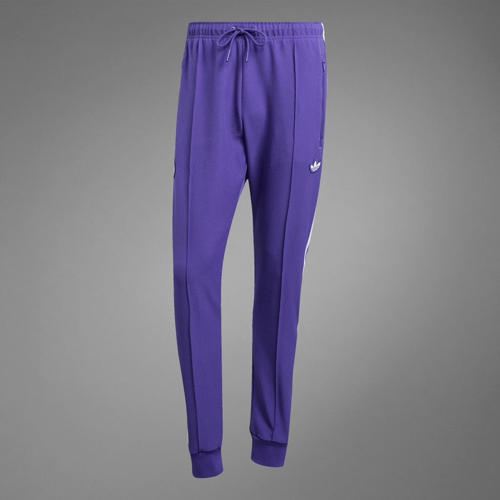 Pantalón Adidas Real Madrid Icono Morado Adulto