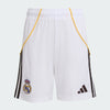 Short de Futbol Adidas Real Madrid Local 25/26 Niño