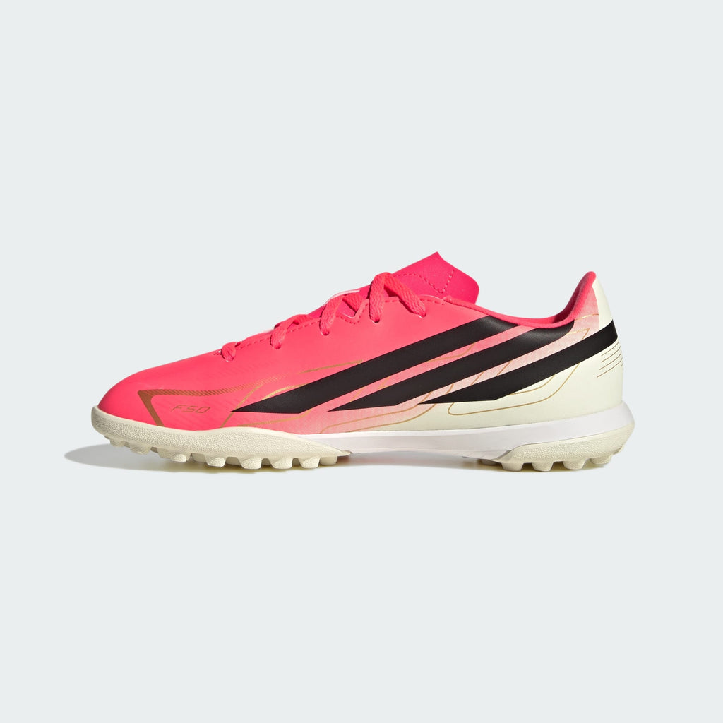 Zapatilla de Futbol Adidas F50 Hyperfast Club TF Ros Nño